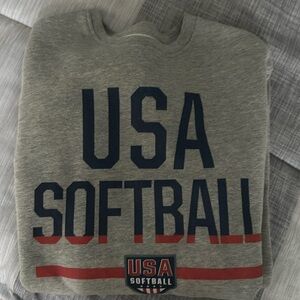 Usa softball crewneck